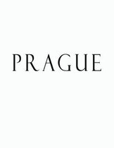 Prague: Black and White Decorative Book to Stack Together on Coffee Tables, Bookshelves and Interior Design - Add Bookish Char