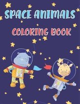 Space Animals Coloring Book