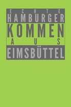 Echte Hamburger kommen aus Eimsb�ttel: Dodgrid (gepunktet) I Agenda Journal I A5 gebunden I 120 Seiten I Softcover I matt I Geschenk I Geschenkidee