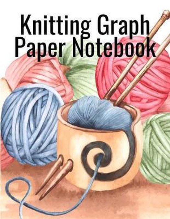 Knitting Graph Paper Notebook - cover