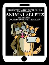 Coloring Book for 7+ Year Olds (Animal Selfies)