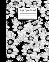 Graphic Paper Notebook Quad Ruled 5 Squares Per Inch 8 x 10: 5x5 Graph Paper