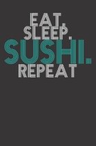 SUSHI Notebook Journal: SUSHI Notebook Journal gift Journal 6 x 9 120 pages