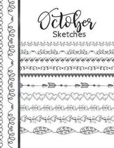 October Sketches: Astrology Sketchbook Activity Book Gift For Women & Girls - Daily Sketchpad To Draw And Sketch In As The Stars And Pla