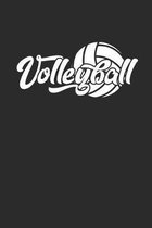 Volleyball: Notizbuch f�r Volleyball Spieler Notebook Journal 6x9 kariert squared