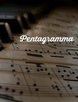 Pentagramma: Quaderno di Musica Pentagrammato