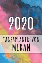 2020 Tagesplaner von Miran: Personalisierter Kalender f�r 2020 mit deinem Vornamen