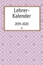Lehrerkalender 2019 2020 A5: Schulplaner 2019 2020 f�r die Unterrichtsvorbereitung - Planer ideal als Lehrer Geschenk f�r Lehrerinnen und Lehrer