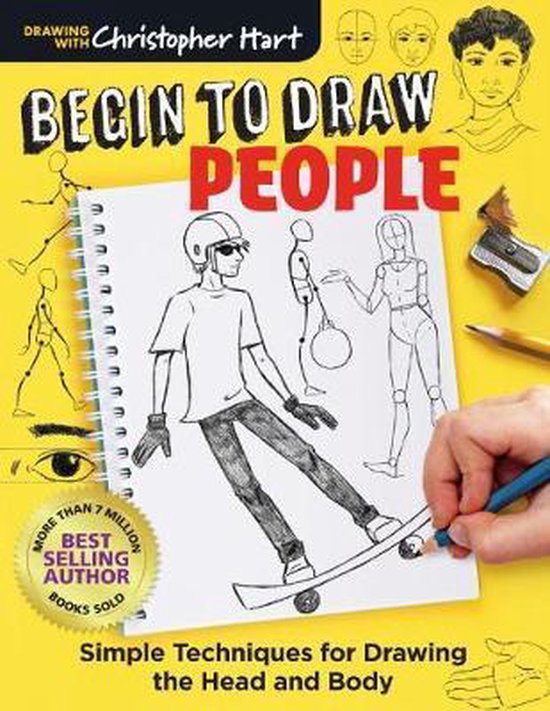 Begin to Draw People, Christopher Hart 9781684620005 Boeken