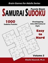 Brain Games for Adults- Samurai Sudoku Puzzle Book