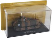 Somua S-35 Tank Die Cast Model 1/72 - Leger - Army - Modelauto - Schaalmodel - Leger model