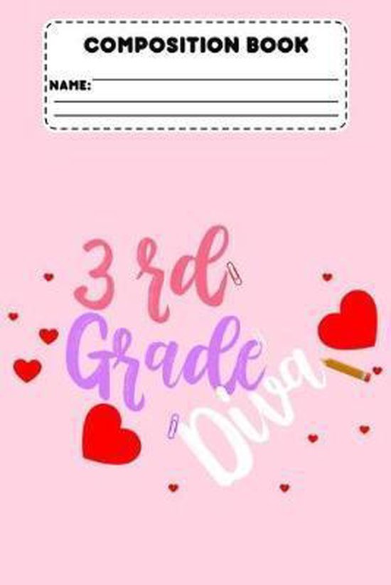 Composition Book 3rd Grade Diva 9781089818786 Light And Dark