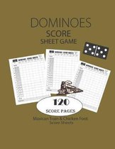 Domioes Score Sheets Game