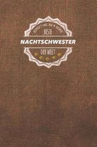 Gepruft und 100 % sicher beste Nachtschwester der Welt