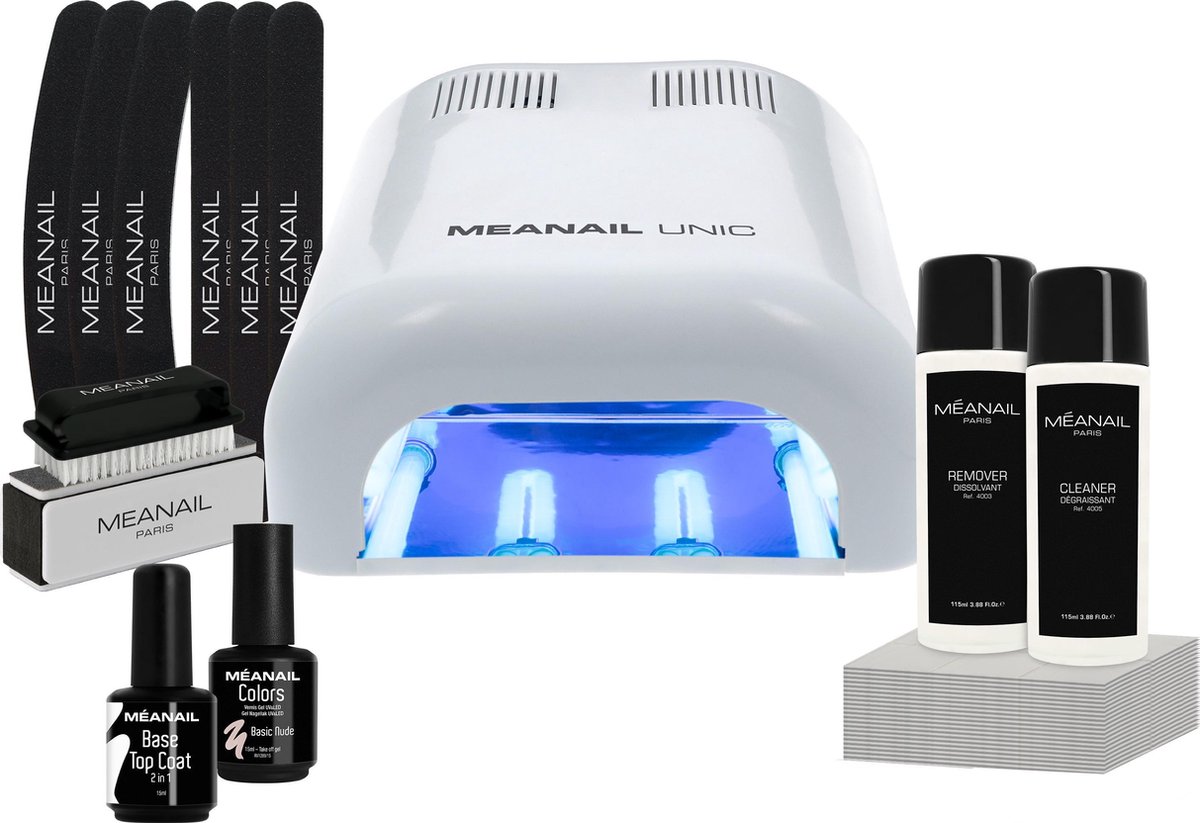 MEANAIL® Essential kit UV lamp 36W Wit Gel nagellak