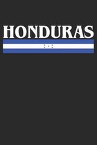 Notebook: Honduras Gift Dot Grid 6x9 120 Pages