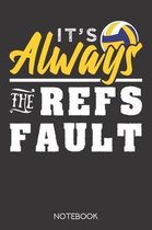 It's always the refs fault.