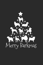 Christmas Doggo Barkmas Notebook