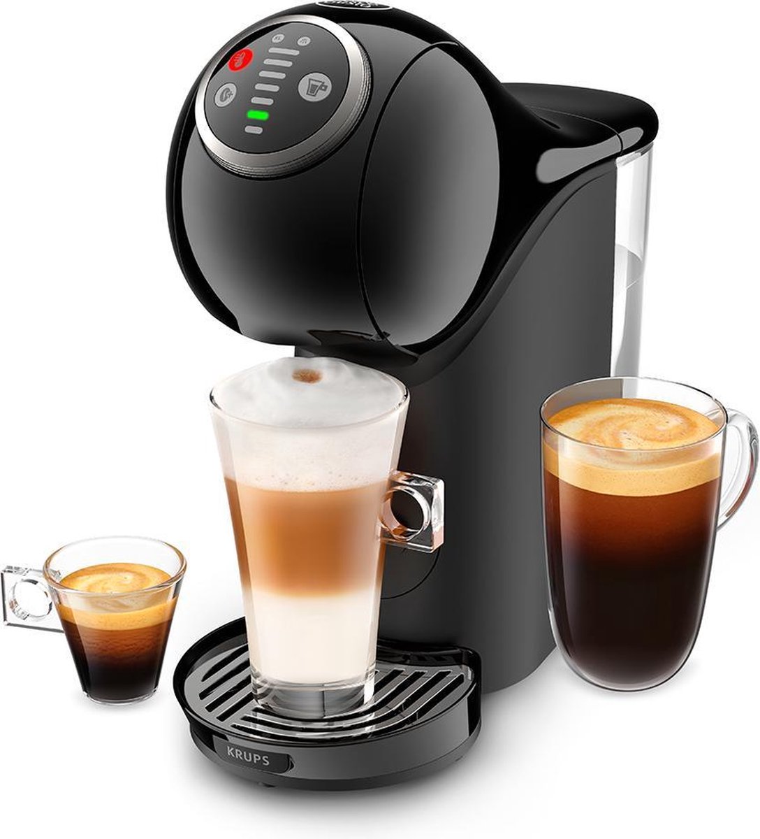 Krups Nescafé® Dolce Gusto® GENIO S Plus KP3408 - Koffiecupmachine - Zwart - Krups