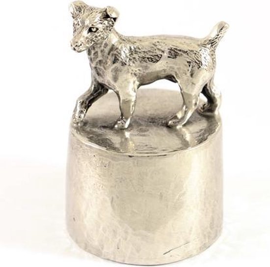 Jack Russel met asbestemming - Honden Asbeeld Dieren Urn Voor Uw Geliefde Hond
