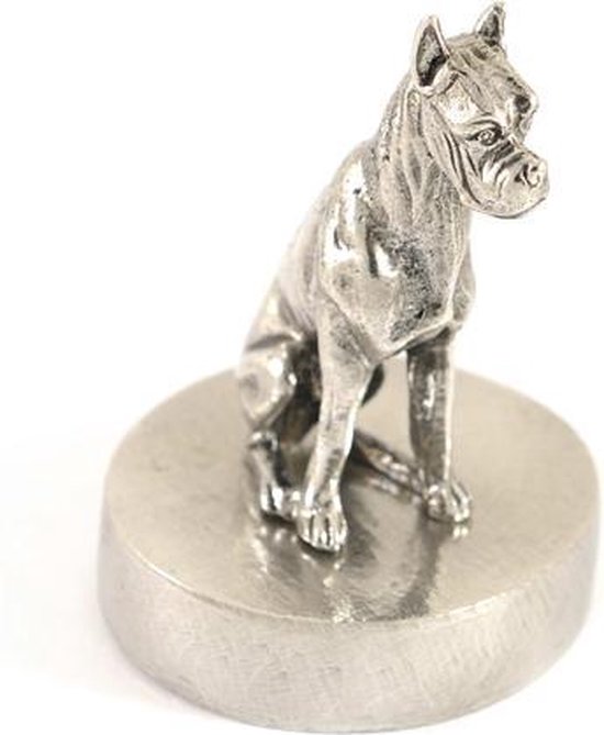 Great Dane Dog avec destination de cendres - Urne d'animaux d'image de cendre de chien pour votre chien bien-aimé