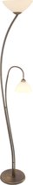 Steinhauer Corsaire 2 - Vloerlamp met dimmer - 1 lichts - H 1830 mm - brons