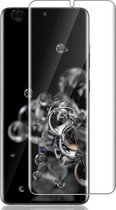 Samsung Galaxy S20 Ultra screenprotector - tempered glass (glazen screenprotector) - Screen Protector - Glasplaatje Geschikt Voor: Samsung Galaxy S20 Ultra