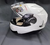 Astone Systeem Helm Exclusive White Scooter Maat XL ECE Gekwalificeerd