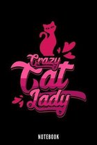 Crazy Cat Lady - Notebook