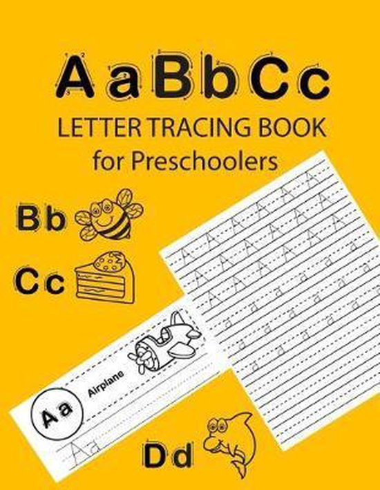ABC Letter Tracing Book for Preschoolers - cover