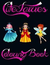 Cute Fairies coloring book