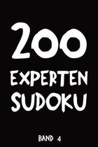 200 Experten Sudoku Band 4: Puzzle R�tsel Heft, 9x9, 2 R�tsel pro Seite