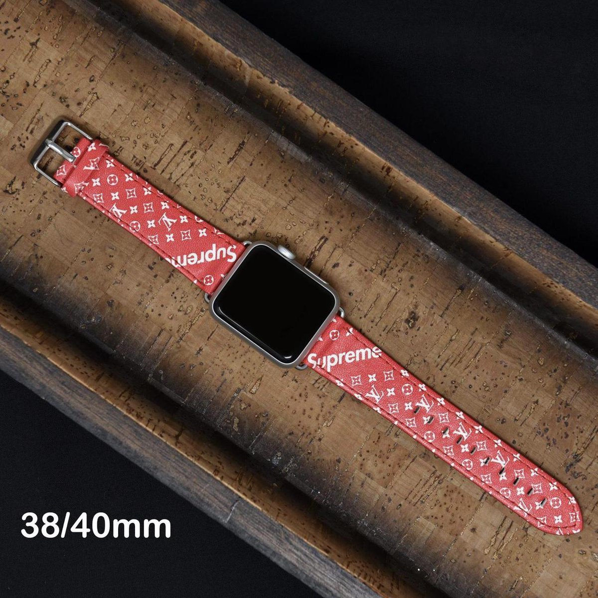 Supreme x Louis Vuitton - Apple Watch Band Handgemaakt Uniek - 38/40mm |  bol.com