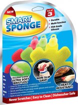 Smart Sponge - Siliconen Schuurspons