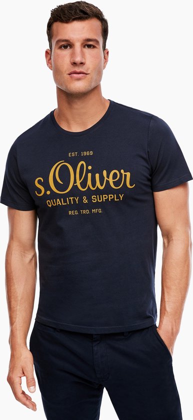s.Oliver T-shirt Heren - L | bol.com