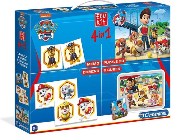 Edukit 4 in 1 - Paw Patrol | Games | bol