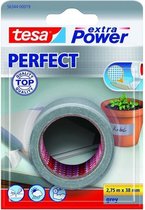 Tesa Extra Power - Textieltape 2,75m x 38mm - Grijs