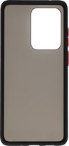 Shockproof Samsung Galaxy S20 Ultra Hoesje - Zwart