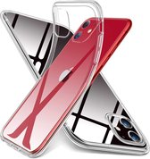 Ultra thin silicone hoesje geschikt voor Apple iPhone 11 - transparant