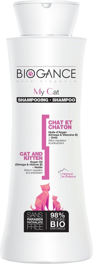 Biogance kat en kitten shampoo 250ml