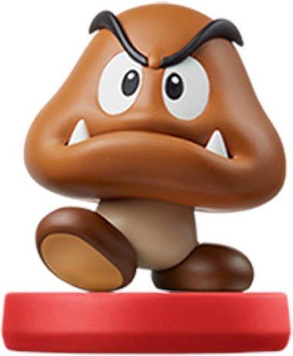 Amiibo Super Mario Collection Goomba 3ds Wii U Switch