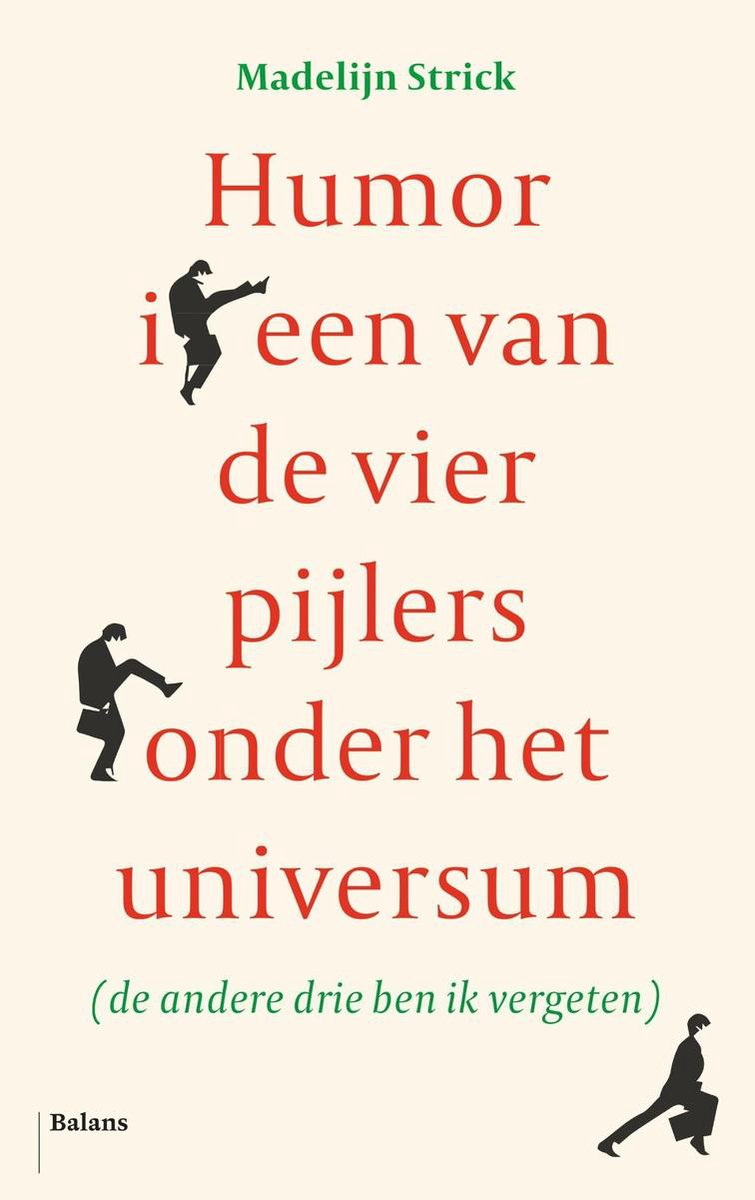 Omslag van Humor is een van de vier pijlers onder het universum