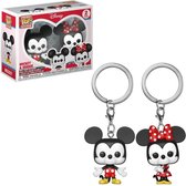 Pocket Pop Keychain: Disney - Mickey and Minnie 2-Pack