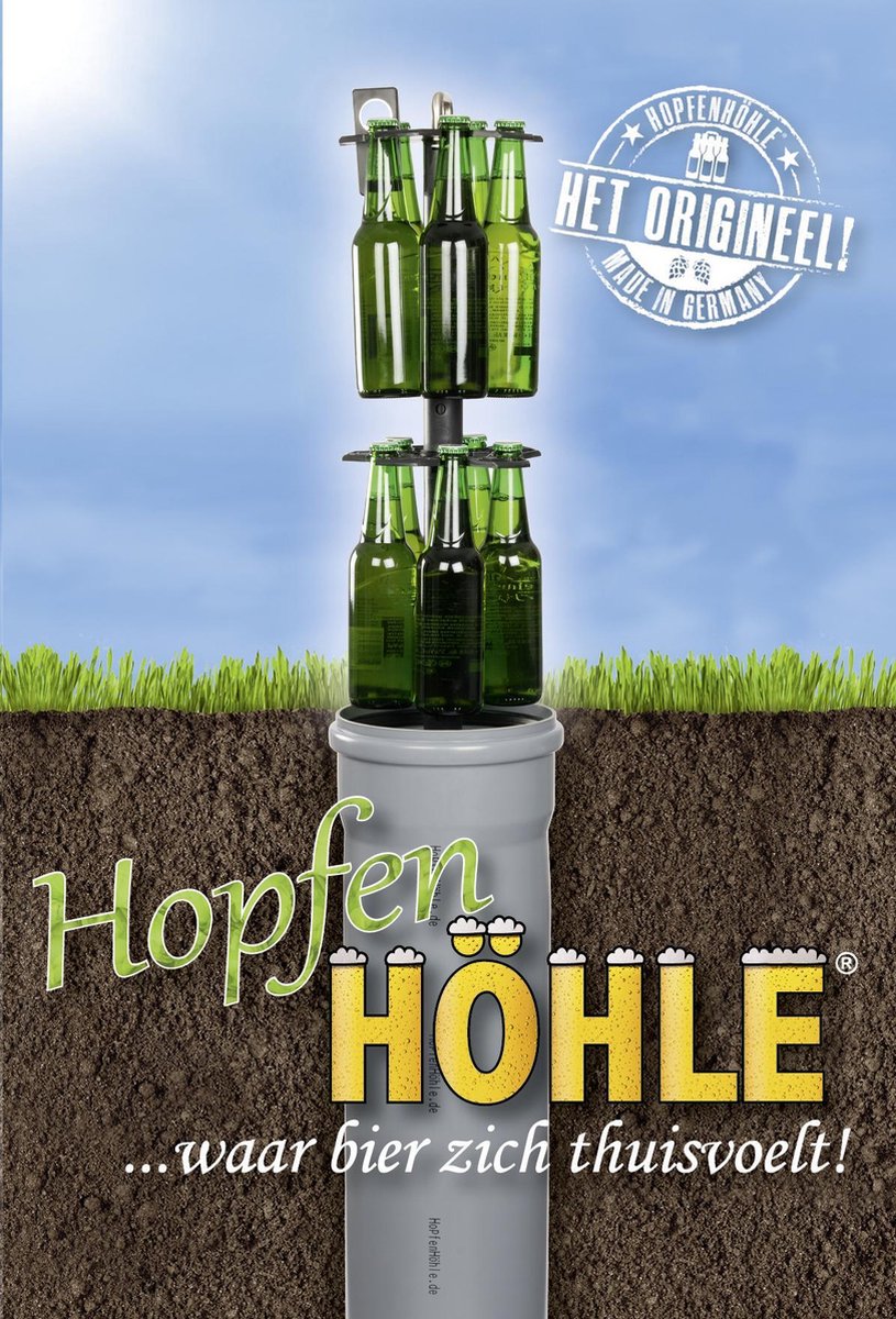 Jane Austen Mand Bowling Bierlift - HopfenHöhle ondergrondse bierkoeler met handmatige lift | bol.com