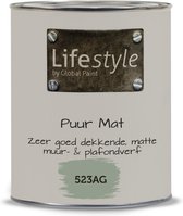 Lifestyle Puur Mat - Muurverf - 523AG - 1 liter