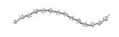 Velini Jewels-BR6528W-Armband -925 Zilver gerodineerd- Cubic Zirkonia-19cm
