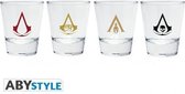 Assassins Creed Shot Glasses 4 Pack