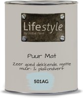 Lifestyle Puur Mat - Muurverf - 501AG - 1 liter