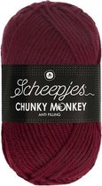 Scheepjes Chunky Monkey 100g - 1035 Maroon - Rood