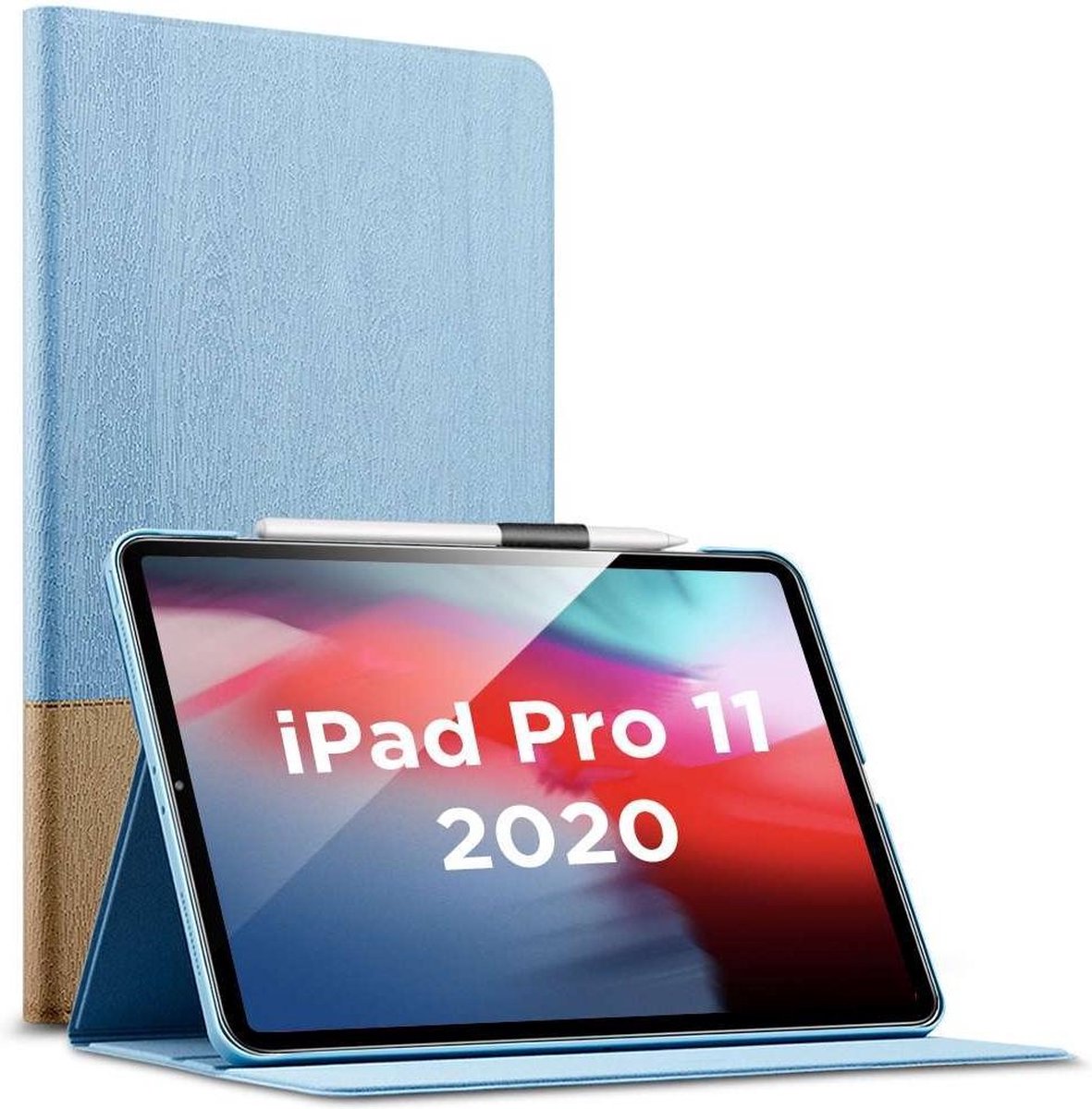 Fold Case ESR | Apple iPad Pro 11 (2020) Simplicity Holder Case - Lichtblauw